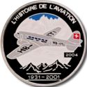 1,000 Francs (History of aviation - Douglas DC-2)