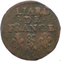 1 Liard (Louis XIV - & - Aix)