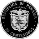 10 Centésimos (Manuel E. Amador)