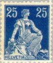 Helvetia with sword