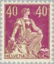 Helvetia with Sword - "Grilled" gum