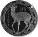 10 Dollars (Duiker Antelope)