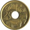25 Pesetas (Castilla y Leon)