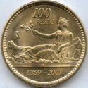 100 Pesetas (Final Emission of the Peseta)