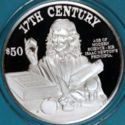 50 Dollars (17th Century - Sir Isaac Newton's Principia)
