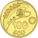 100 Ecu (Madrid European Capital of Culture)