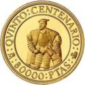 80,000 Pesetas (V Centenary Discovery of America - 2ª serie)
