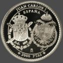 2,000 Pesetas (V Centenary of King Charles V)