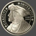 2,000 Pesetas (V Centenary of King Charles V)
