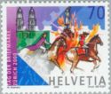 Stamp Day 2000 : "Sechseläuten" in Zurich