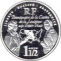 1½ Euro (200th Anniv. of Louisiana Purchase to the U S)