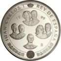 10,000 Pesetas (III Centenary of the House of Bourbon - Royal Family)