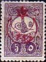 overprint on Newspapers stamps 1908