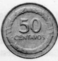50 Centavos (Santander by D´Angers)