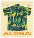 Aloha Shirt with Kilauea Volcano