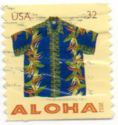 Aloha Shirt with Bird of Paradise Flowers
