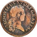 1 Liard (Louis XV - BB - Strasbourg)