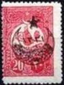 overprint on Internal stamps of 1908