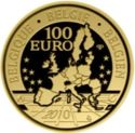 100 Euro (50th Birthday of Philipp of Belgium)