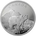 5 Dollars (Canadian Wildlife serie - The Grizzly)