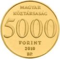 5,000 Forint (200th Anniversary of birth of Ferenc Erkel)