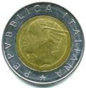 500 Lire (Bank of Italy) II Type