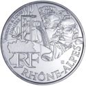 10 Euro (Rhone Alps - filmmakers Auguste and Louis Lumière)