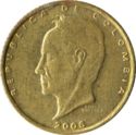 20 Pesos (Bolívar bust by Francois Desiré Roulin)