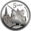 5 Euro (Burgos - Cid and Cathedral)