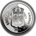 5 Euro (Cáceres - Arch of La Estrella)