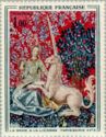 Fragments of the tapestry "The Lady and the Unicorn"