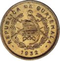 ½ Centavo ("Medio Centavo de Quetzal")
