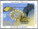 The stamp: 100 Year history of Morocco