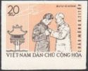President Ho Chi Minh Pinning Medal on Titov