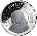 200 Kronor (700th anniversary of the birth of Saint Birgitta
