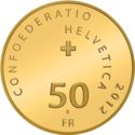 50 Francs (100 years of Pro Juventute)