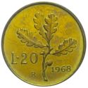 20 Lire (Ramo di Quercia)