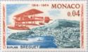 Plane "Breguet" over Monte Carlo
