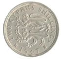 2 Shillings (w/Indian title)