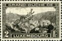 View of Clervaux overprinted Officiel