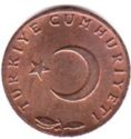 5 Kuruş (1.26mm thick)
