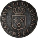 1 Liard (Louis XV - S - Reims)
