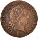 1 Liard (Louis XV - V - Troyes)