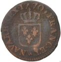 1 Liard (Louis XV - W - Lille)