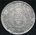 2 Reales (Cuzco Mint, CUZco Monogram)