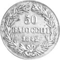 50 Baiocchi (Gregorio XVI)