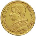 5 Scudi (Pius IX. B n.c.)