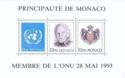 UN emblem/Prince Rainier III/National Coat of Arms