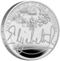 5 Pounds (The Queen's Reign Honours and Investitures - Silver)