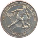 1 Peso (13th World Championship Soccer 1986 Mexico)